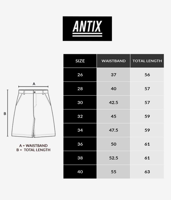 Antix Atlas Shorts (used black)