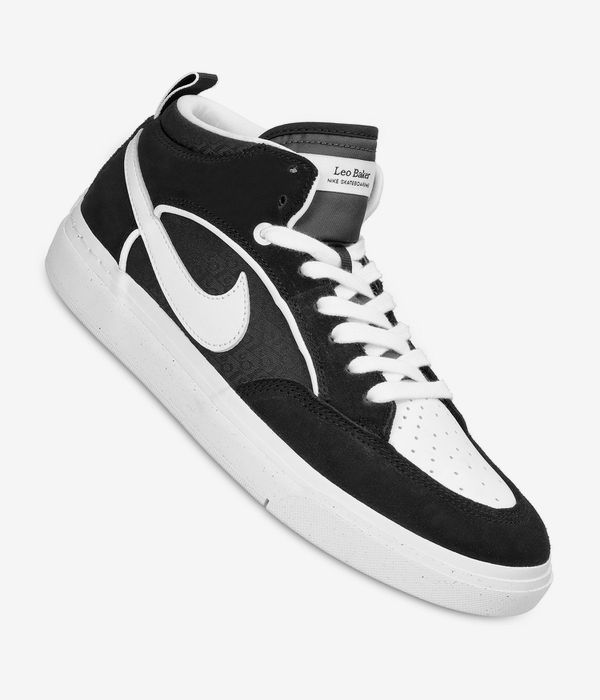 Nike SB React Leo Shoes (black white)