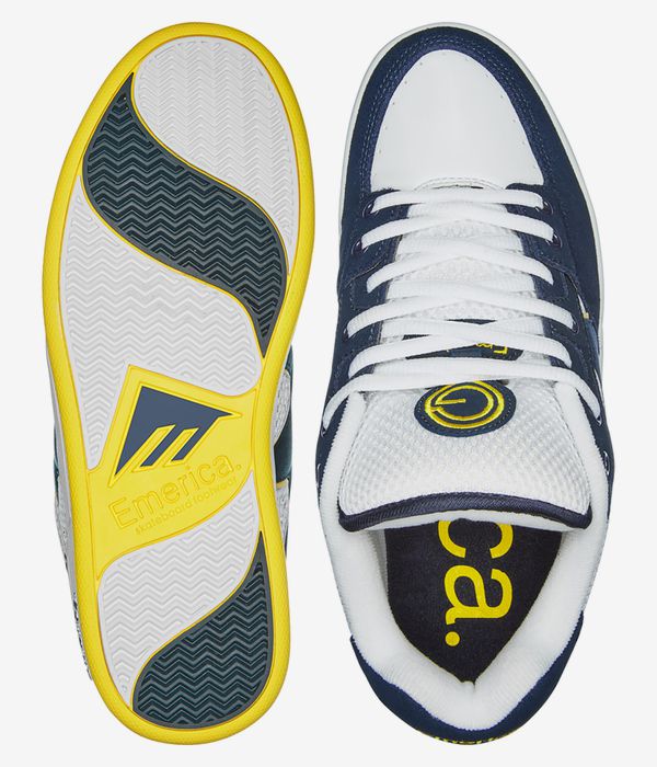 Emerica OG-1 Shoes (navy white yellow)