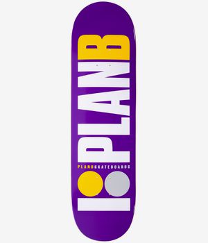 Plan B Team OG 8.375" Skateboard Deck (purple)