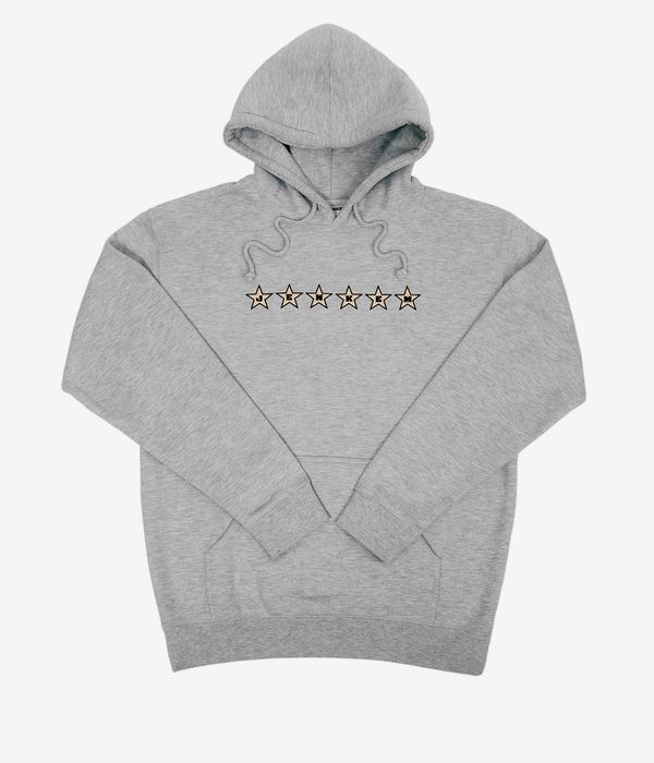 Jenkem 6 Star Hoodie (heather grey)