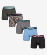 Volcom Performance Boxershorts (mix II) 5er Pack