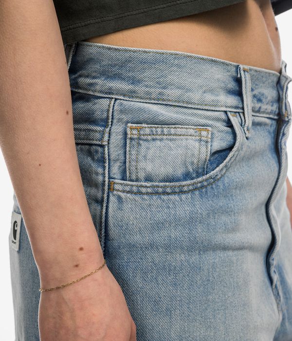 Carhartt WIP W' Brandon Pant Smith Jeans women (blue heavy worn bleached)