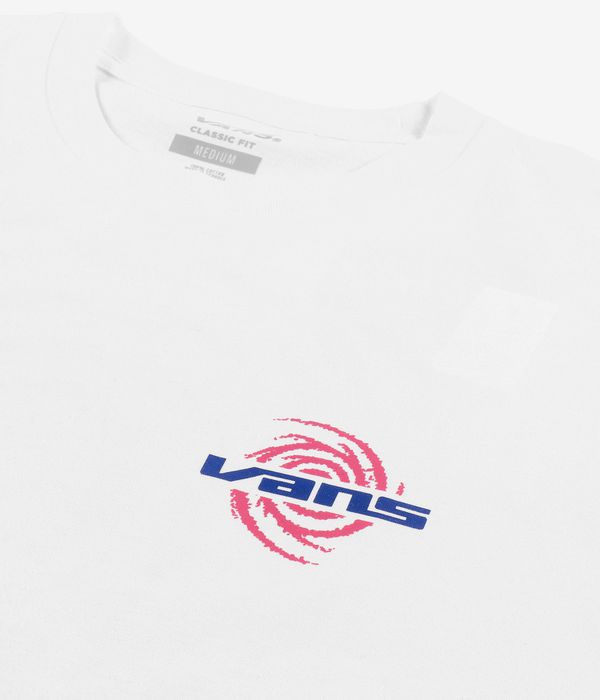Vans Wormhole Warped T-Shirt (white)