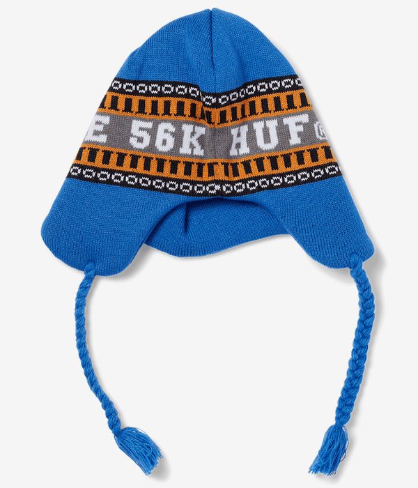 HUF x Bronze 56k Flap Beanie (blue)