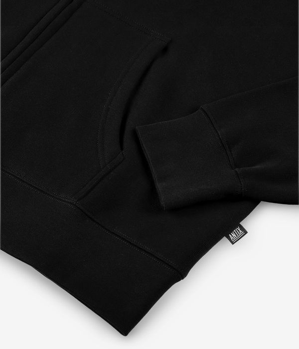 Antix Tribus Organic Zip-Sweatshirt avec capuchon (black)