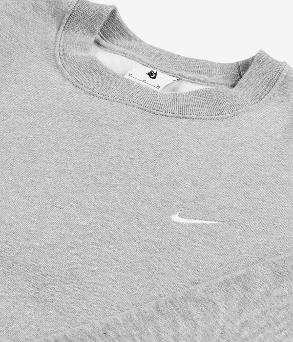 Nike SB Solo Swoosh Sweatshirt (dark grey heather)