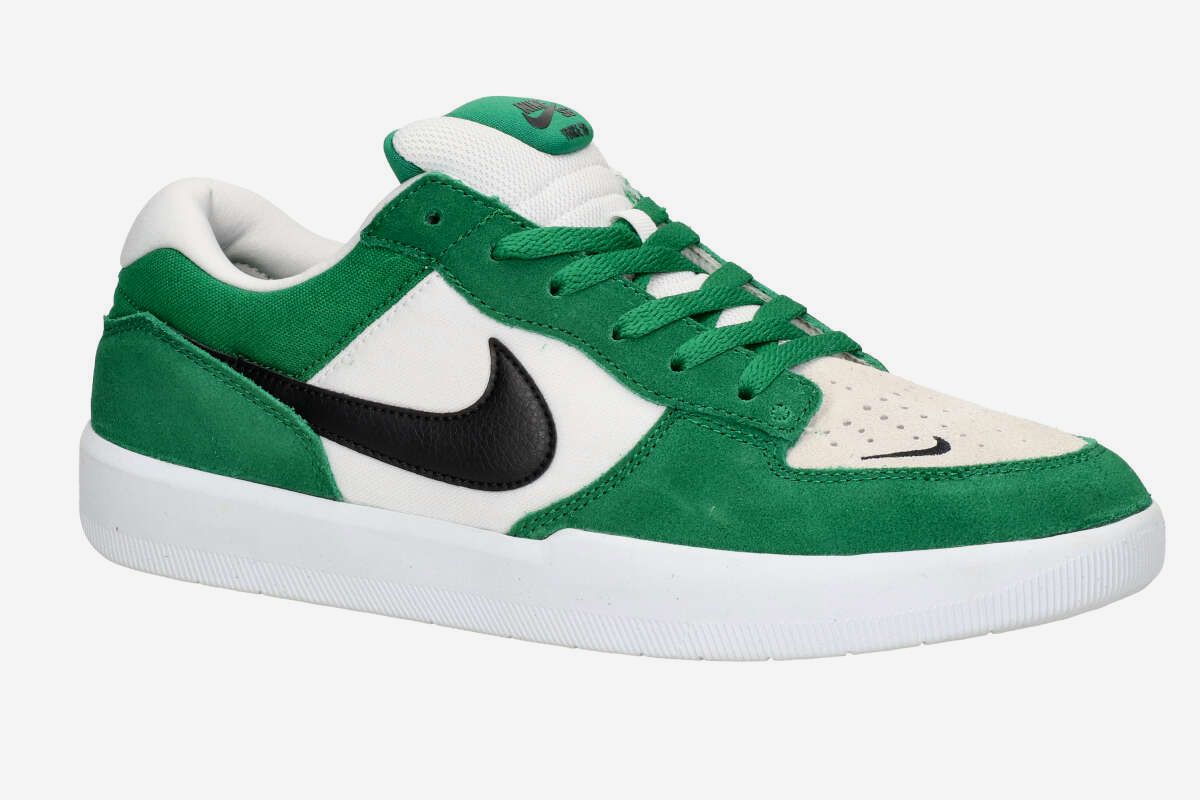 Nike SB Force 58 Shoes (pine green black white)