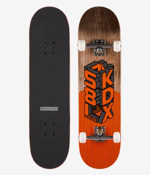 skatedeluxe Cubix 8.25" Complete-Skateboard (orange)