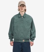 Carhartt WIP OG Santa Fe Dewey Jacke (silver pine garment dyed)