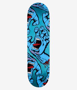 Santa Cruz Crowded Hand ATV 8.25" Skateboard Deck (blue)