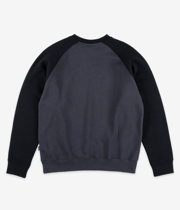 Antix Simplex Raglan Organic Sweatshirt (black slate grey)