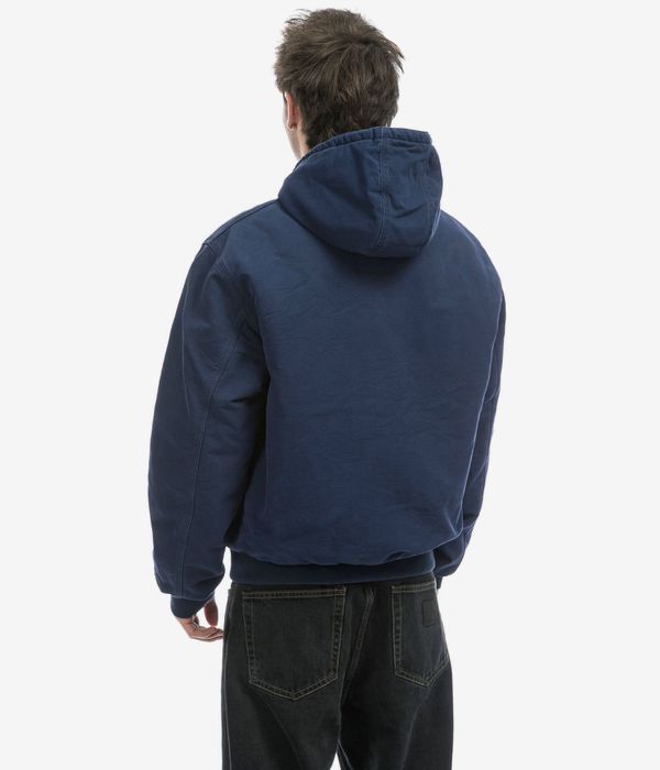 Shop Carhartt WIP OG Active Dearborn Jacket (air force blue