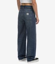 Carhartt WIP W' Arin Pant Corganic Fairfield Vaqueros women (blue dark used wash)
