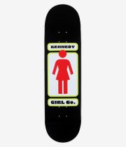 Girl Kennedy Hypno Girl 8.375" Skateboard Deck (black)