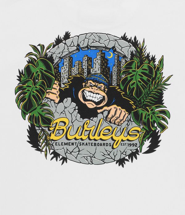 Element Burleys Jungle T-Shirt (off white)