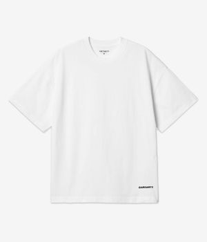 Carhartt WIP Link Script Organic T-Shirty (white black)