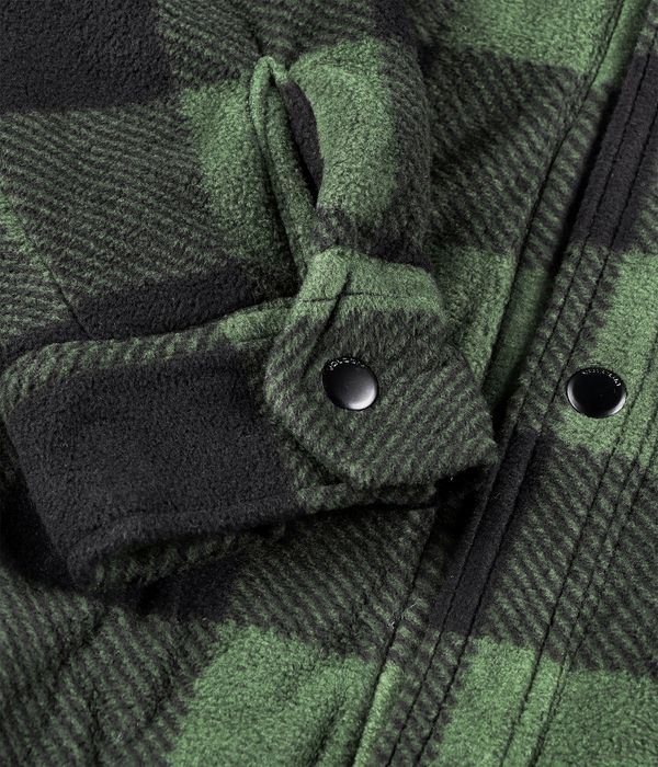 Volcom Bowered Fleece Shirt (dark pine)