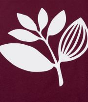 Magenta Plant T-Shirt (burgundy)