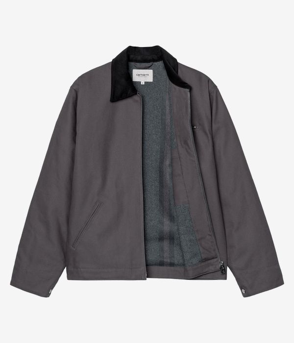 Carhartt WIP Detroit Dearborn Jacket (graphite black rigid)