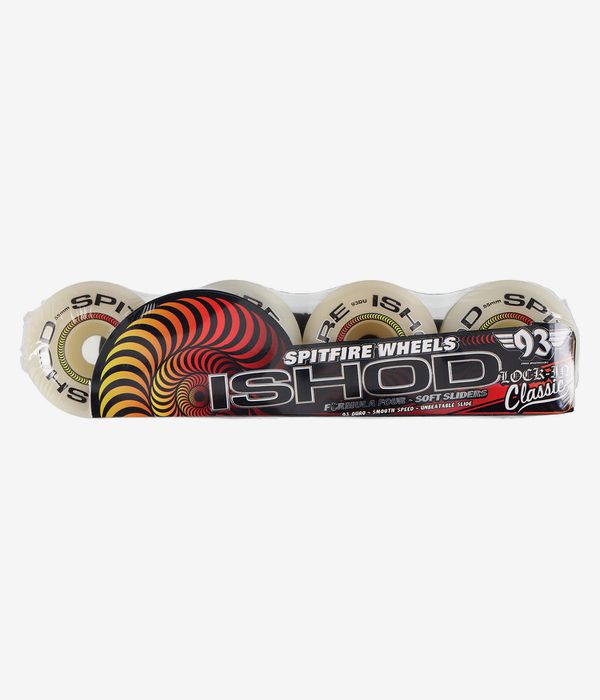 Spitfire Formula Four Ishod Lock In Classic Wheels (natural) 55 mm 93A 4 Pack