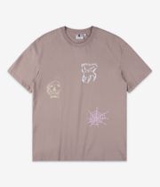 Poetic Collective Three Prints T-Shirt (brown)