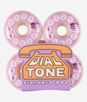 Dial Tone OG Rotary Standard Roues (white) 55mm 99A 4 Pack