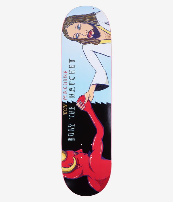 Toy Machine Bury The Hatchet Symmetrical 8.25" Planche de skateboard (multi)