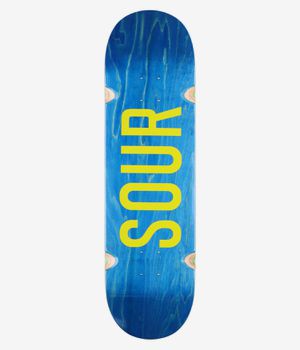 SOUR SOLUTION Sour Army Wheel Wells 8.6" Skateboard Deck (blue)
