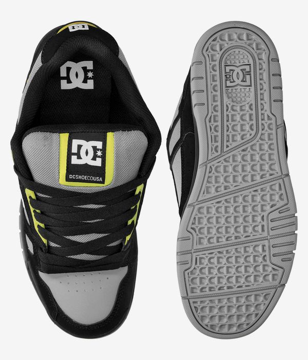 DC Stag Chaussure (black grey lime)