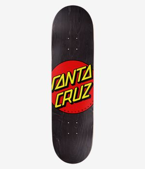 Santa Cruz Classic Dot 8.25" Skateboard Deck (black)