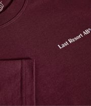 Last Resort AB Atlas Monogram Camiseta (fig red white)