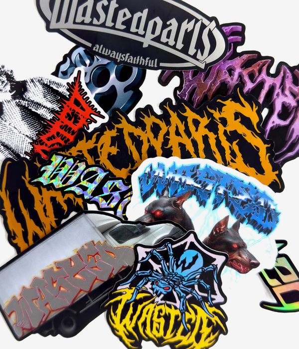 Wasted Paris City Pack Sticker (multi)