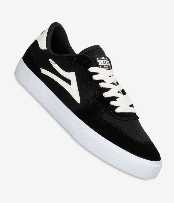 Lakai York Shoes (black white)