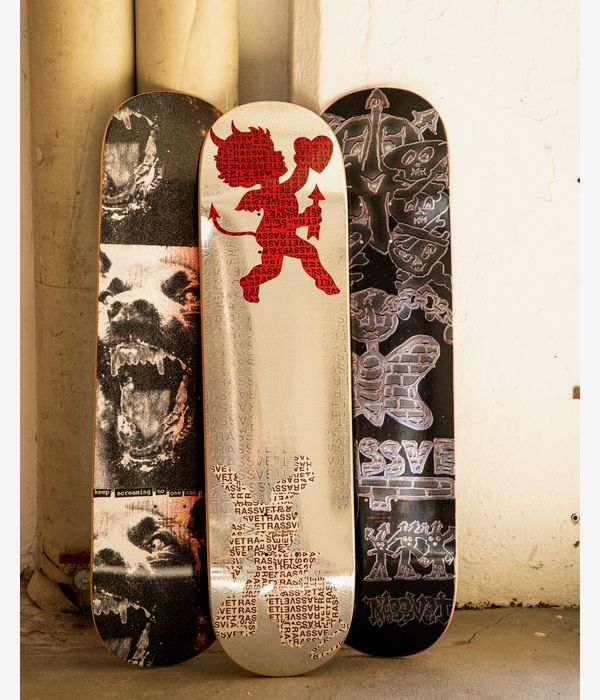 RASSVET | PACCBET Taveira Angel Devil 8.25" Skateboard Deck (multi)