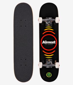 Almost Reflex Youth 7" Complete-Skateboard (black)
