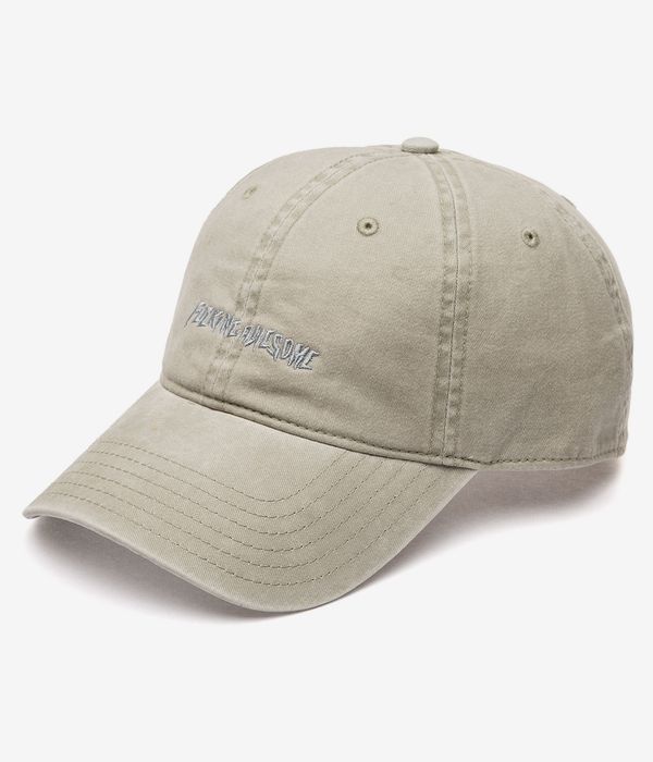 Fucking Awesome Tonal Little Stamp Logo 6 Panel Cap (stone)