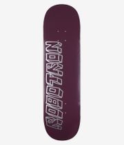 Robotron Boring Graphic 8.5" Skateboard Deck (burgundy)