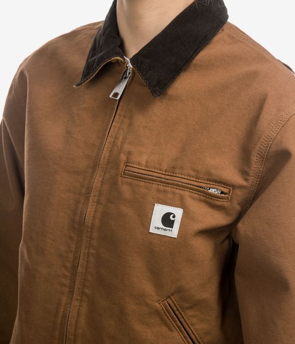 Carhartt WIP W' OG Detroit Organic Dearborn Jacket women (hamilton brown tobacco rinsed)