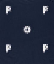 Pop Trading Company Pixel Logo T-Shirty (navy)