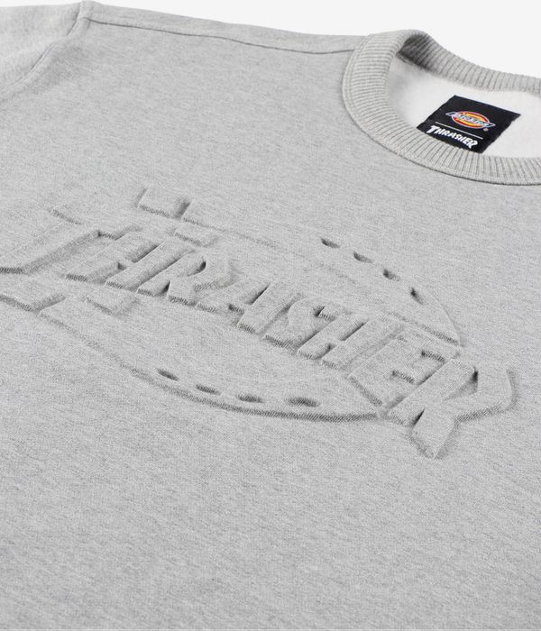 Dickies x Thrasher Logo Bluza (grey melange)