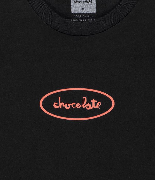 Chocolate Oval Chunk Camiseta (black)
