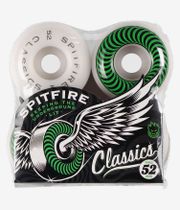 Spitfire Classic Rouedas (white) 52mm 99A Pack de 4