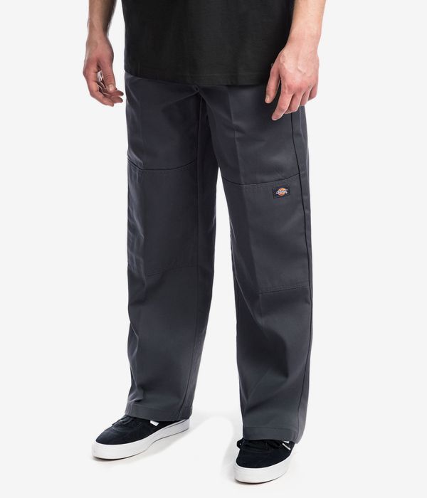 Dickies Double Knee Recycled Pantalones (charcoal grey)