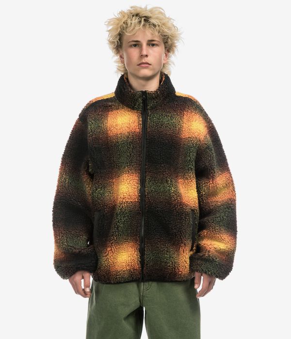 Vans Heights Sherpa Giacca (black herritage mustard)