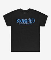 Krooked Eyes T-Shirty (black blue)
