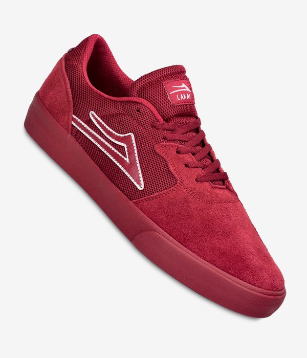 Lakai Cardiff Shoes (red suede)