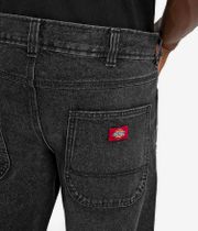 Dickies 954 Relaxed Straight Work Jeans (black wash faded)