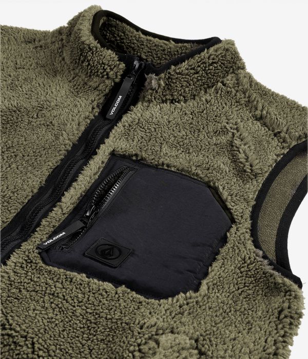 Volcom Muzzer Fuzzar Vest (wintermoss)