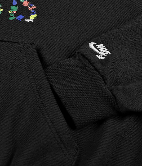 Nike SB Big Ol Logo Hoodie (black white)